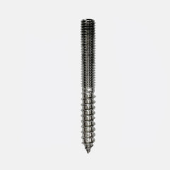 Dual Threaded Coach Screw Stainless Steel 304
